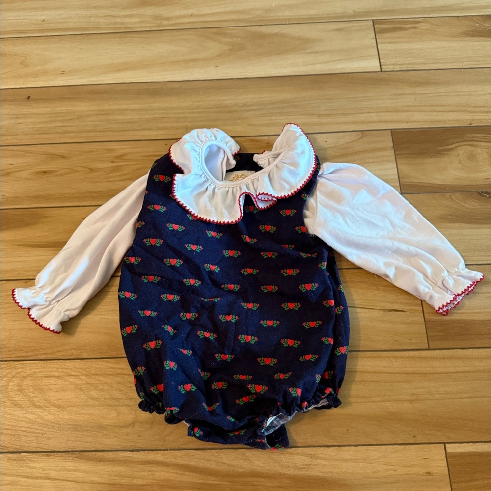 The Beaufort Bonnet Company Navy and White Diaper Cover Set